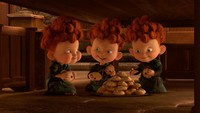 Di film kartun Brave juga ada makanan yang diingin oleh penontonnya untuk ada di dunia nyata. Makanan tersebut adalah sebuah cookies dengan topping gula di atasnya. Foto: Istimewa