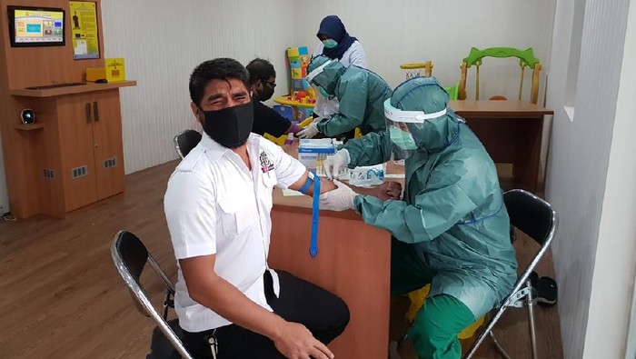 3 Tahanan Positif COVID-19, Pegawai Kejari Jaksel Dicek Rapid Test