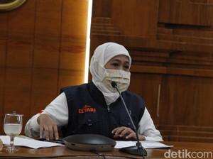 Soal Peraturan PSBB Surabaya Raya, Khofifah Tunggu Perwali/Perbup