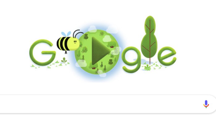 google doodle hari bumi