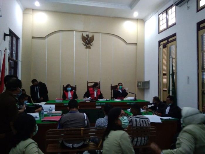 Sidang lanjutan kasus pembunuhan hakim Jamaluddin (Datuk Haris Molana-detikcom)