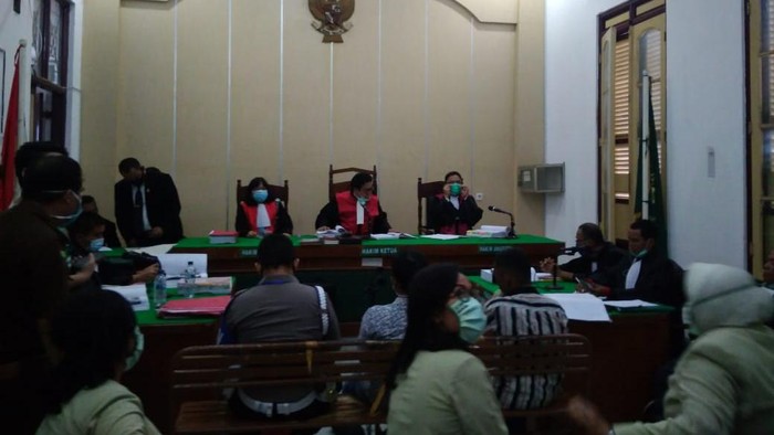 Sidang lanjutan kasus pembunuhan hakim Jamaluddin (Datuk Haris Molana-detikcom)