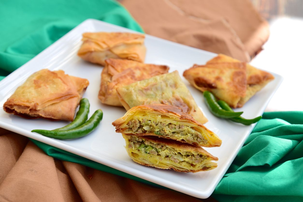 Indonesian food martabak telur