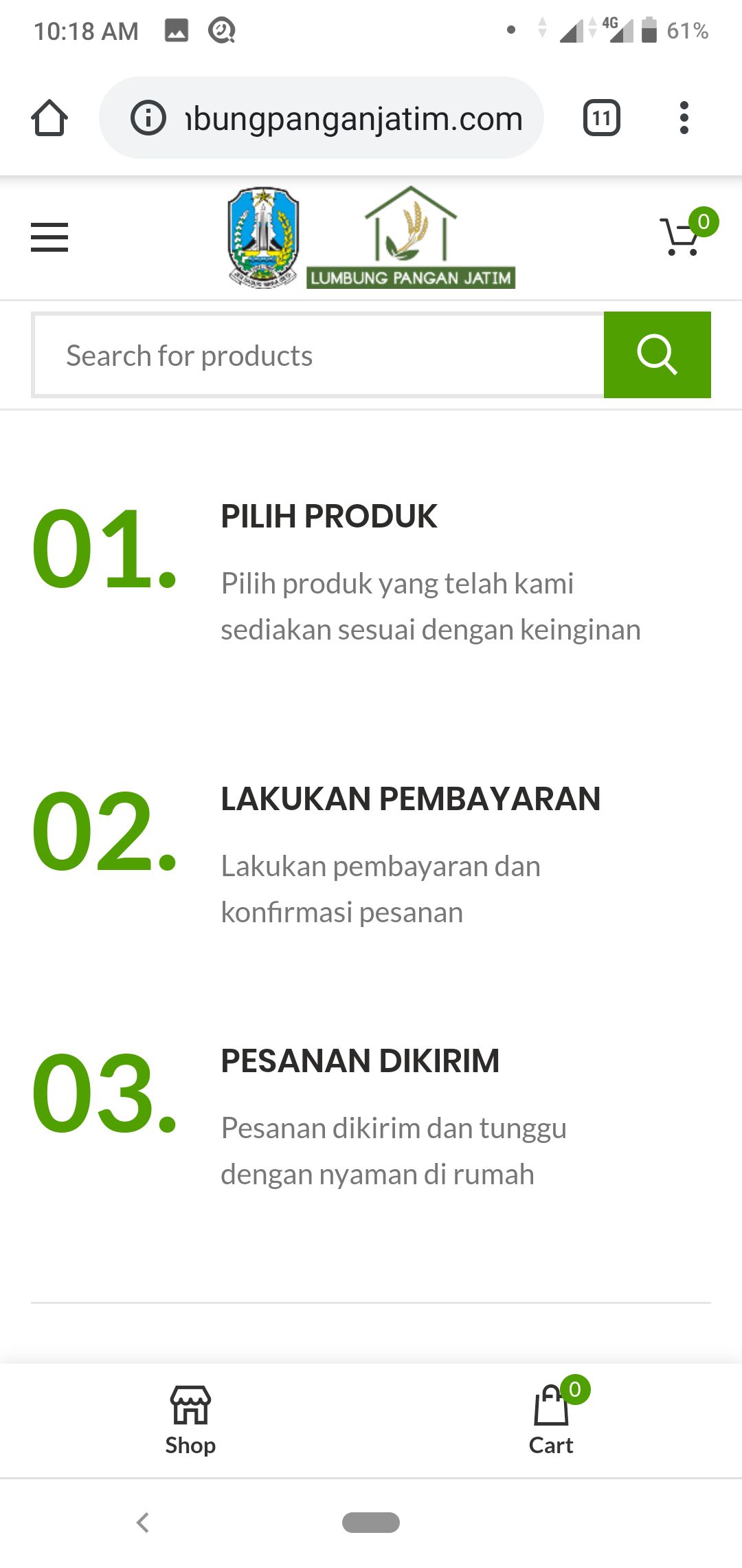 lumbung pangan jatim