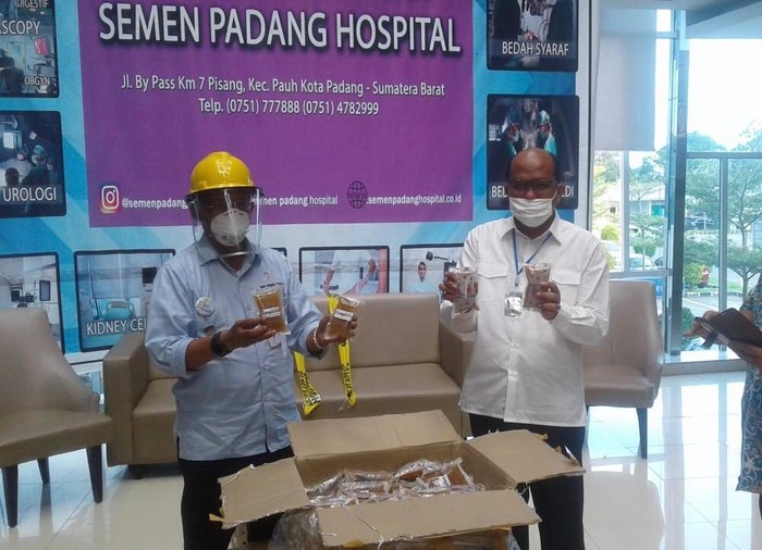 RS di Sumbar terima obat herbal dari DPR (Jeka Kampai-detikcom)