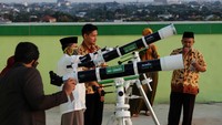 Pemantauan hilal (rukyatul hilal) tersebut untuk penetapan 1 Ramadan 1441H.