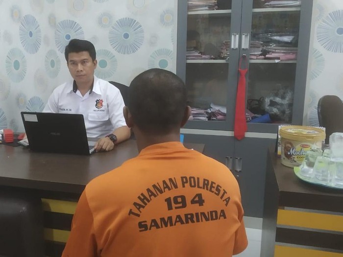 Pelaku pemerkosaan anak tiri di Samarinda