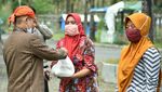 Pandemi Corona, Pedagang di Obwis Kebumen Dapat Sembako