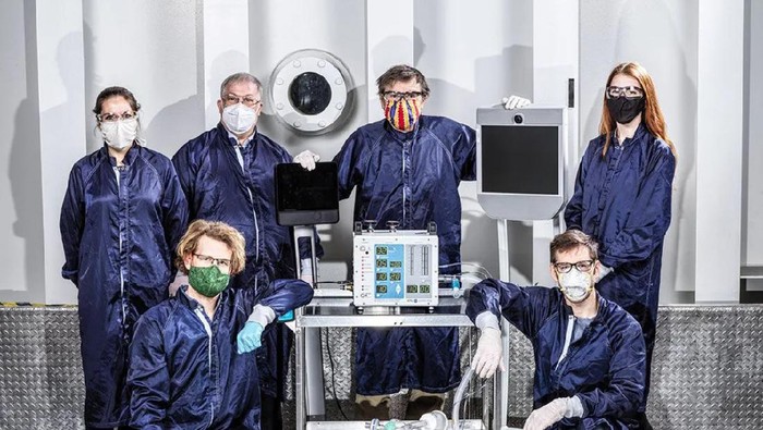 NASA kembangkan ventilator, alat kesehatan untuk bantu sembuhkan pasien COVID-19.