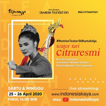 Pertunjukan teater tari 'Citraresmi'