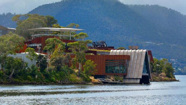 Mona Museum of Old and New Art di Hobart Tasmania, Australia.
