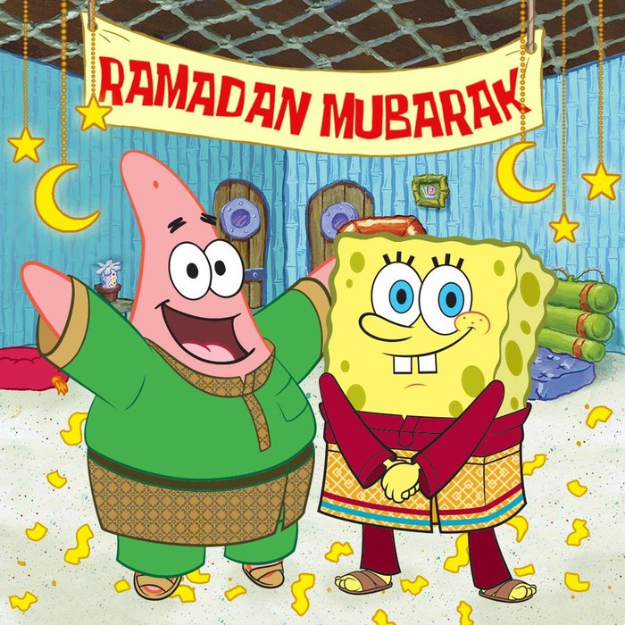 SpongeBob ucapkan Ramadan Mubarak