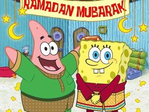 Spongebob Ucapkan Selamat Ramadhan, Netizen RI-Malaysia Ributkan Bajunya