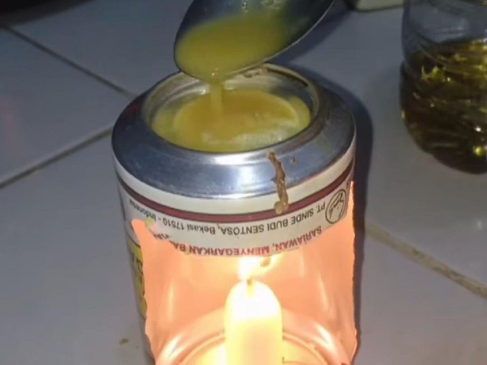 masak telur pakai kaleng minuman masak telur pakai kaleng minuman