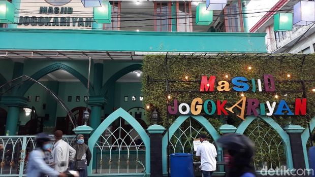Masjid Jogokariyan, Kota Yogyakarta, Jumat (24/4/2020)