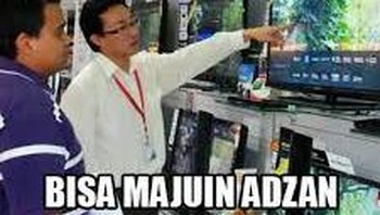 Hmm bisa begitu fiturnya. Btw tinggal buka YouTube terus pasang azan juga bisa kan? Foto: Internet