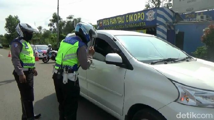 Penyekatan demi mencegah pemudik