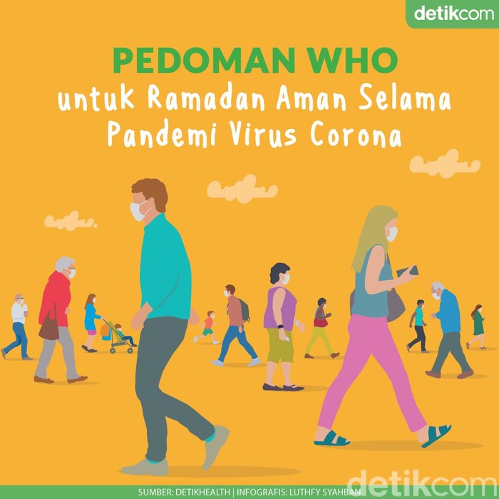Panduan WHO Soal Puasa Sehat di Tengah Pandemi Panduan WHO Soal Puasa Sehat di Tengah Pandemi