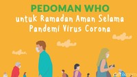 Meski berpuasa, daya tahan tubuh harus selalu terjaga agar tidak mudah terinfeksi virus Corona.