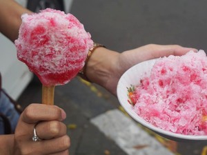 Nostalgia Jajan Es Potong hingga Es Shanghai  di Pasar Baru
