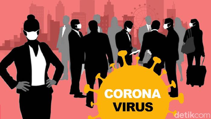 Ilustrasi Virus Corona, Covid 19 Poster