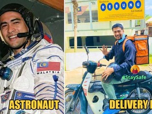 Cerita Astronot Pertama di Malaysia yang Kini Jadi Kurir Antar Makanan