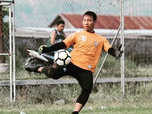 Kiper PSS Sleman Tetap Latihan Saat Pandemi Corona dan Bulan Ramadhan