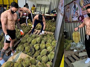 Penuh Pria Tampan, Toko Durian di Thailand Ini Laris Manis
