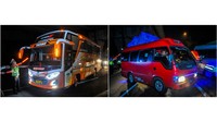 Karena peraturan pembatasan sosial, warga Indonesia tidak diperbolehkan mudik guna antisipasi penyebaran COVID-19. Seperti yang terlihat mobil yang dihadang petugas di tol Cikampek untuk balik arah. ANTARA FOTO/Fakhri Hermansyah.
