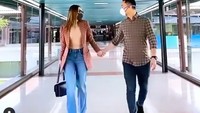 Selama ini Zaskia memang menutup kisah cintanya dengan sang kekasih. Hanya saja beberapa kali ia memamerkan momennya bersama Sirajuddin. Foto: Instagram