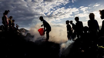 Karena perubahan iklim, daerah perkotaan yang miskin ini telah mengalami kelangkaan air yang serius dan kekeringan parah dalam beberapa tahun terakhir. Anak-anak lebih rentan dalam kondisi ekstrem ini. Bored Panda/Agora Images/renebernal