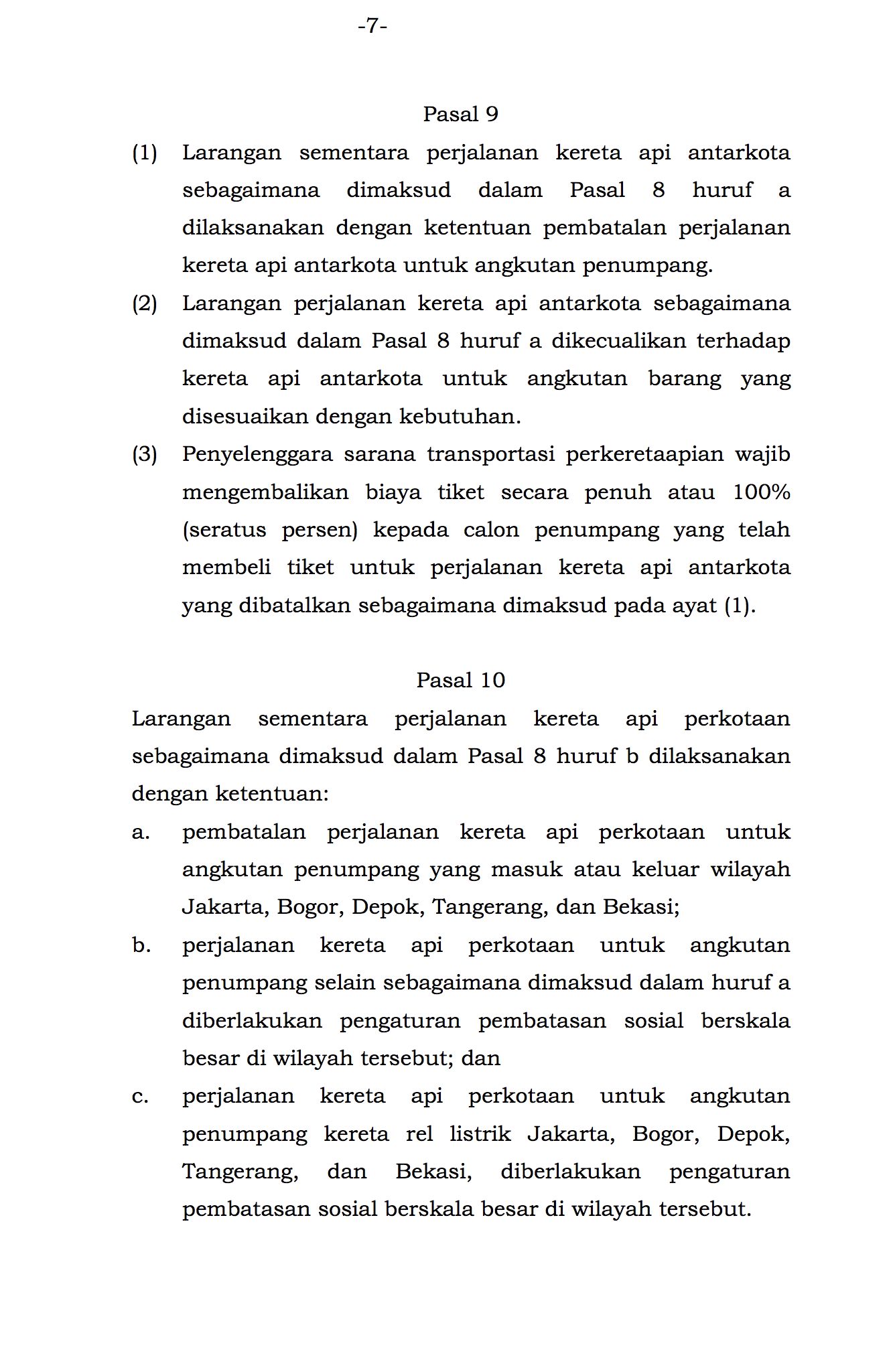 Simak! Ini Isi Lengkap Permenhub Larangan Mudik 2020