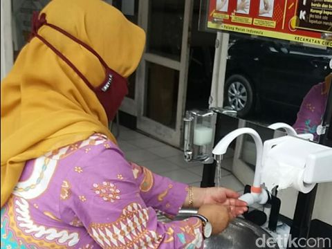Wastafel Otomatis PMI Kota Sukabumi