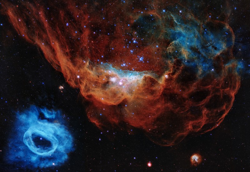 Cosmic Reef teleskop Hubble