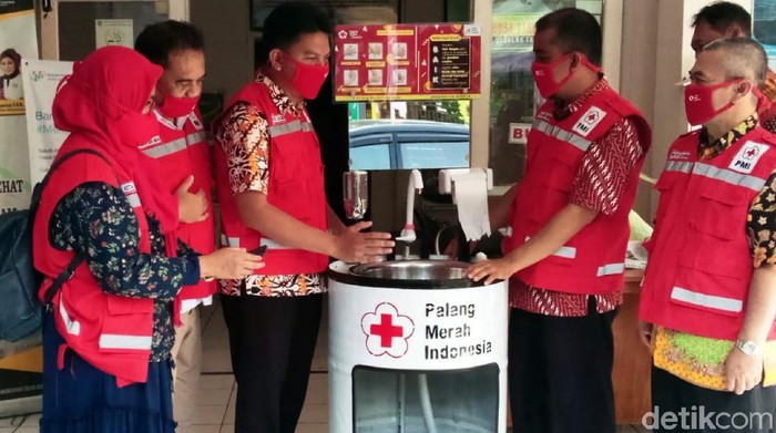 Wastafel Otomatis PMI Kota Sukabumi