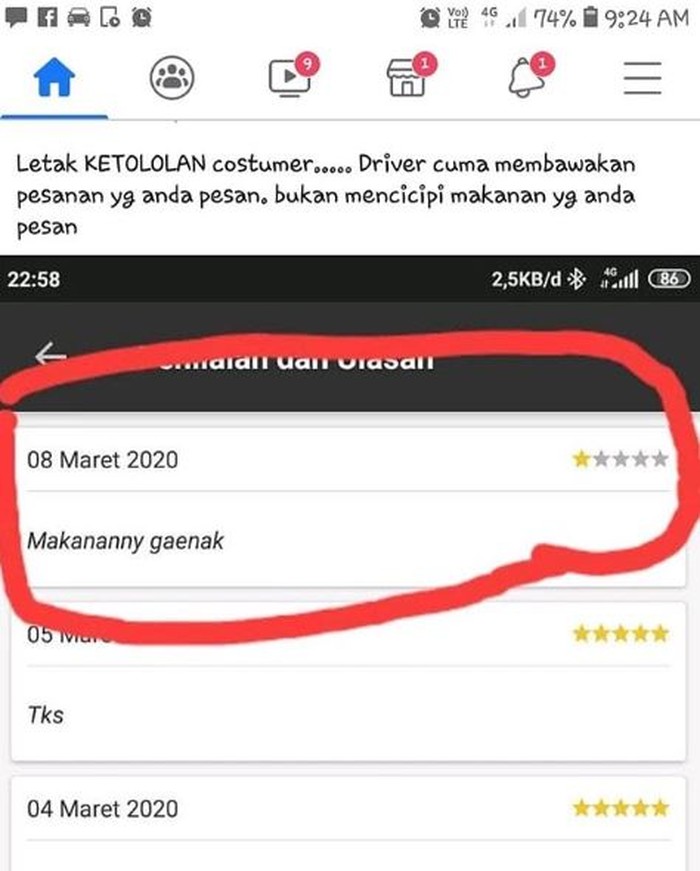 penilaian ojol penilaian ojol