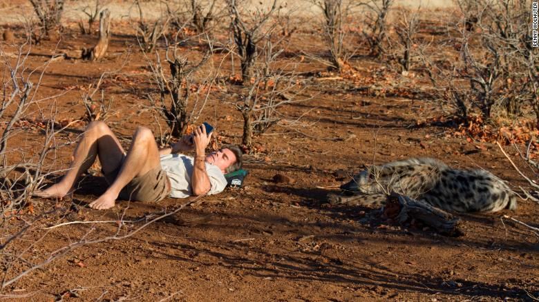 Kim Wolhuter di Zimbabwe, Afrika