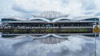 PT Angkasa Pura II selaku pengelola Bandara Tjilik Riwut menghentikan sementara penerbangan mulai Sabtu 25 April 2020 hingga 1 Juni 2020 menindak lanjuti Peraturan Menteri Perhubungan tentang pengendalian transportasi selama mudik Lebaran sebagai upaya mencegah penyebaran COVID-19. ANTARA FOTO/Makna Zaezar.