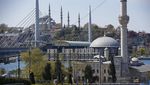 Sepinya Masjid Biru Turki saat Ramadhan di Tengah Pandemi Corona
