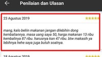 Jadilah pelanggan yang jujur, jangan seperti ini. Sudah tahu uang kembaliannya lebih tapi malah ditilep. Kasihan driver ojol yang sudah bekerja tapi malah dirugikan. Foto: istimewa
