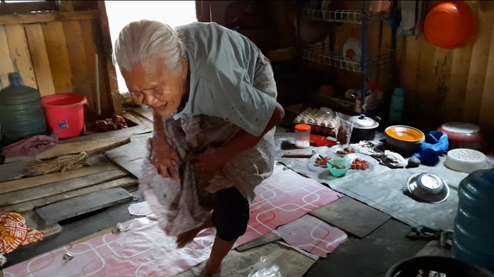 Nenek Khalijah di Jambi (Ferdi-detikcom)
