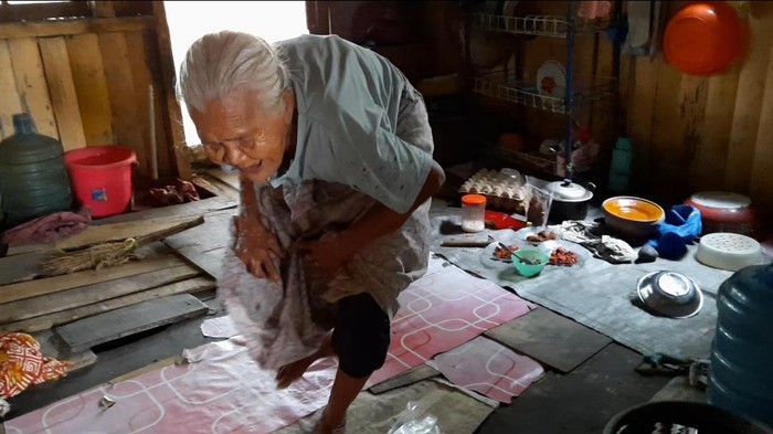 Nenek Khalijah di Jambi (Ferdi-detikcom)