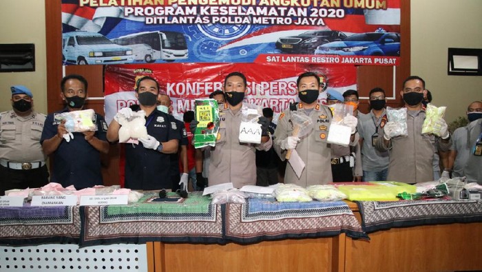 Polres Jakpus Sita 11 Kg Sabu dari Pengedar yang Operasi di Masa Pandemi