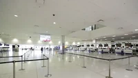 Begini sepinya Sydney Airport.
