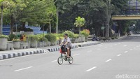 Jalan yang ditutup meliputi, Jalan Otista, Jalan Merdeka dan Jalan Asia Afrika.