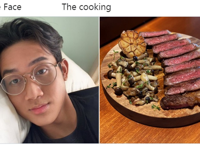 Tantangan The Face and The Cooking