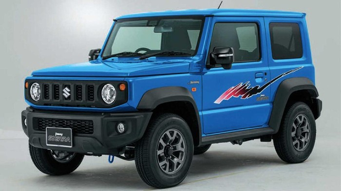 Pilihan grafis klasik Suzuki Jimny