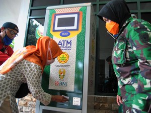 ATM Beras Sudah Salurkan 155 Ton Beras Gratis