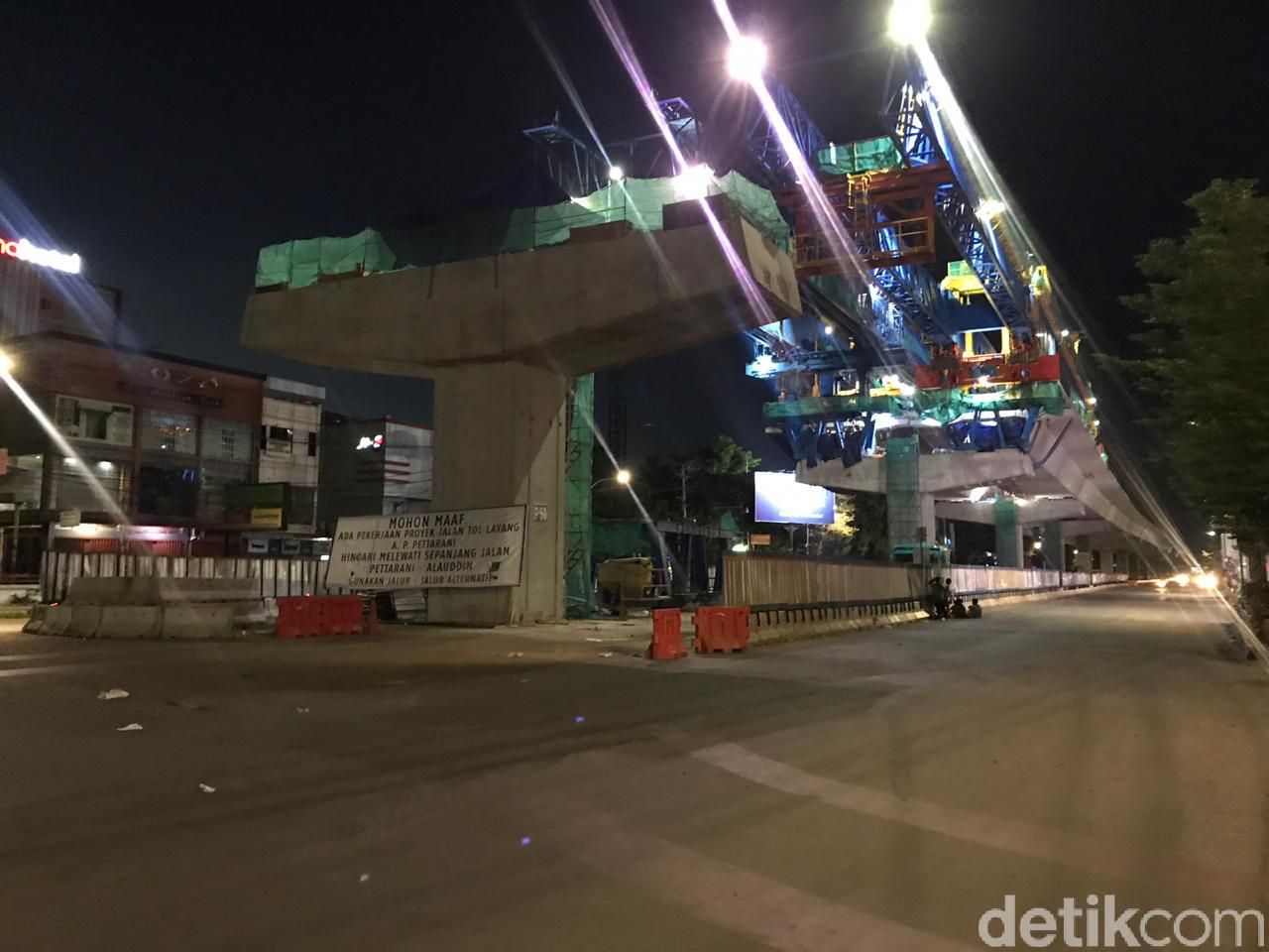 Jalur Protokol di Makassar yang Biasanya Macet Kini Sepi saat PSBB