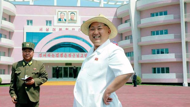 Kim Jong Un di Wonsan